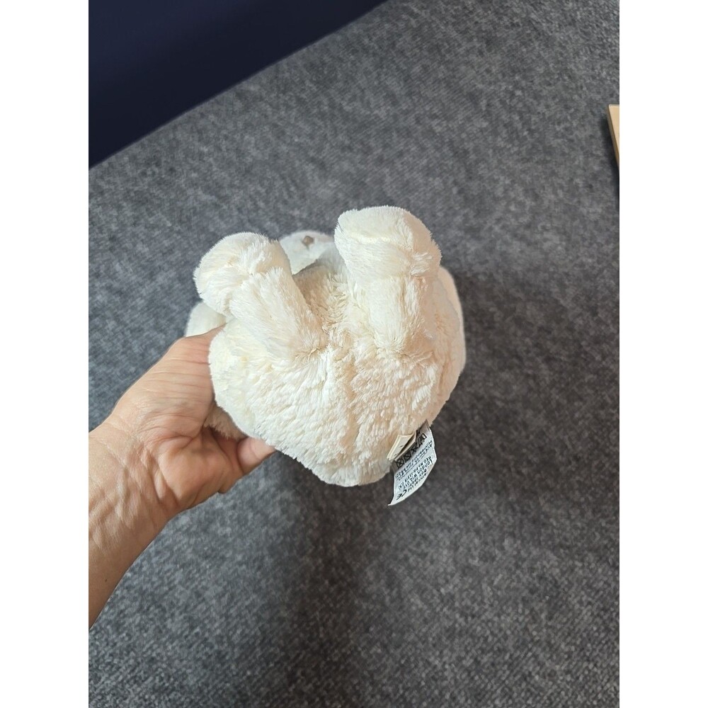 Jellycat Woodland Bashful Owl Plush Stuffed Animal Cream White “11 - Picture 7 of 9
